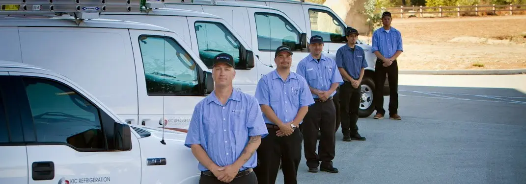 KIC Refrigeration crew ready for Mini Split Repair jobs across Red Bluff